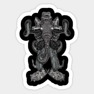 THE MEGA BEAST Sticker